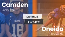 Matchup: Camden vs. Oneida  2019