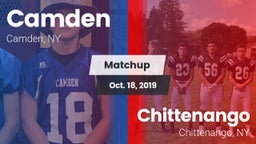 Matchup: Camden vs. Chittenango  2019