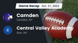 Recap: Camden  vs. Central Valley Academy 2022