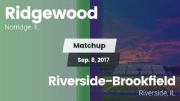 Matchup: Ridgewood vs. Riverside-Brookfield  2017