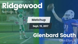Matchup: Ridgewood vs. Glenbard South  2017