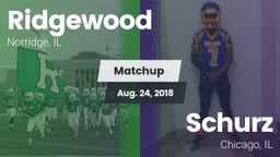 Matchup: Ridgewood vs. Schurz  2018