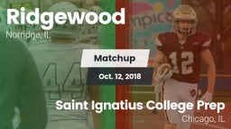 Matchup: Ridgewood vs. Saint Ignatius College Prep 2018