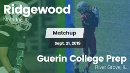 Matchup: Ridgewood vs. Guerin College Prep  2019