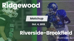 Matchup: Ridgewood vs. Riverside-Brookfield  2019