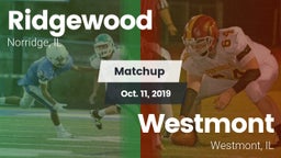 Matchup: Ridgewood vs. Westmont  2019