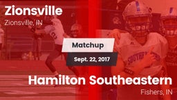 Matchup: Zionsville vs. Hamilton Southeastern  2017