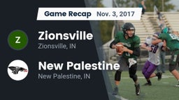 Recap: Zionsville  vs. New Palestine  2017