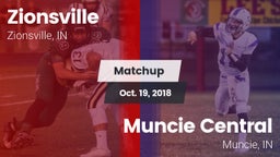 Matchup: Zionsville vs. Muncie Central  2018