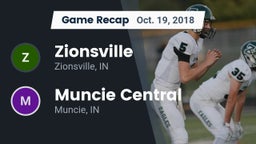 Recap: Zionsville  vs. Muncie Central  2018
