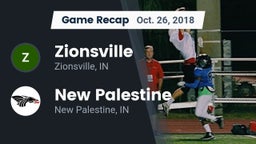 Recap: Zionsville  vs. New Palestine  2018