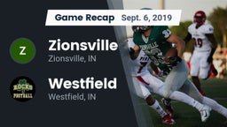 Recap: Zionsville  vs. Westfield  2019