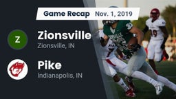 Recap: Zionsville  vs. Pike  2019