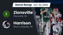 Recap: Zionsville  vs. Harrison  2020