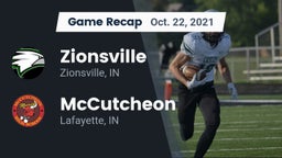 Recap: Zionsville  vs. McCutcheon  2021