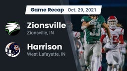Recap: Zionsville  vs. Harrison  2021