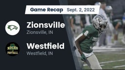 Recap: Zionsville  vs. Westfield  2022