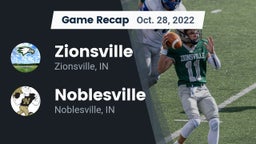 Recap: Zionsville  vs. Noblesville  2022