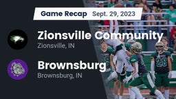 Recap: Zionsville Community  vs. Brownsburg  2023
