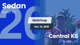 Matchup: Sedan vs. Central  KS 2018