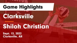 Clarksville  vs Shiloh Christian  Game Highlights - Sept. 13, 2022