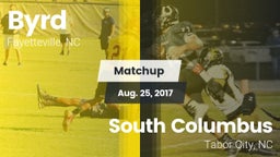 Matchup: Byrd vs. South Columbus  2017