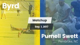 Matchup: Byrd vs. Purnell Swett  2017