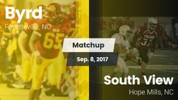 Matchup: Byrd vs. South View  2017