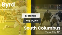 Matchup: Byrd vs. South Columbus  2018
