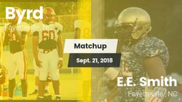 Matchup: Byrd vs. E.E. Smith  2018
