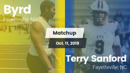 Matchup: Byrd vs. Terry Sanford  2019