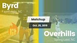 Matchup: Byrd vs. Overhills  2019