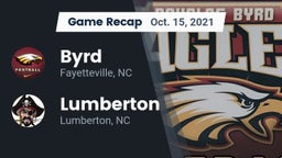 Recap: Byrd  vs. Lumberton  2021