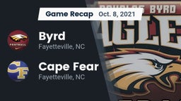 Recap: Byrd  vs. Cape Fear  2021