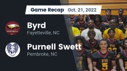 Recap: Byrd  vs. Purnell Swett  2022