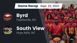 Recap: Byrd  vs. South View 	 2023