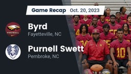 Recap: Byrd  vs. Purnell Swett  2023