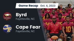 Recap: Byrd  vs. Cape Fear  2023