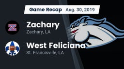 Recap: Zachary  vs. West Feliciana  2019