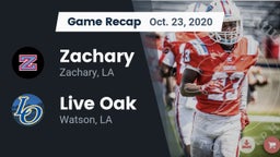 Recap: Zachary  vs. Live Oak  2020