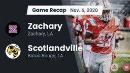 Recap: Zachary  vs. Scotlandville  2020