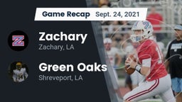 Recap: Zachary  vs. Green Oaks  2021