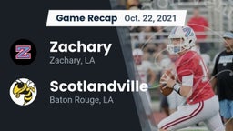 Recap: Zachary  vs. Scotlandville  2021