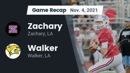 Recap: Zachary  vs. Walker  2021