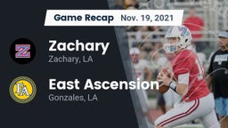 Recap: Zachary  vs. East Ascension  2021