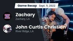 Recap: Zachary  vs. John Curtis Christian  2022