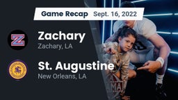Recap: Zachary  vs. St. Augustine  2022