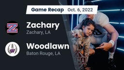 Recap: Zachary  vs. Woodlawn  2022