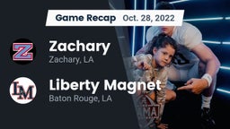 Recap: Zachary  vs. Liberty Magnet  2022