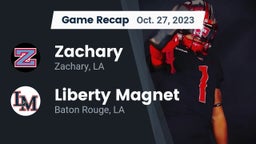 Recap: Zachary  vs. Liberty Magnet  2023